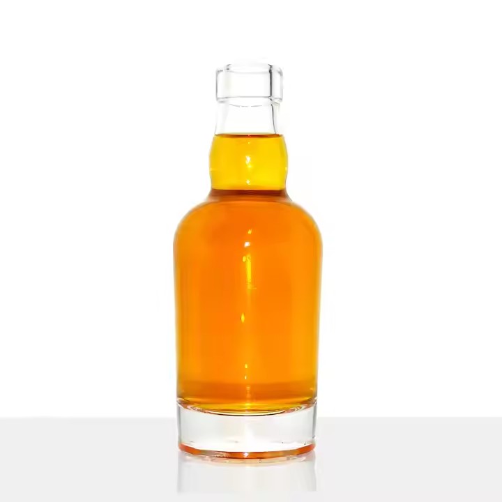 Custom Extra Flint 2000ml Glass Bottle With Cork Cap for Whisky Liquor Bouteille En Verre Bottiglie Vetro200ML-1000ML