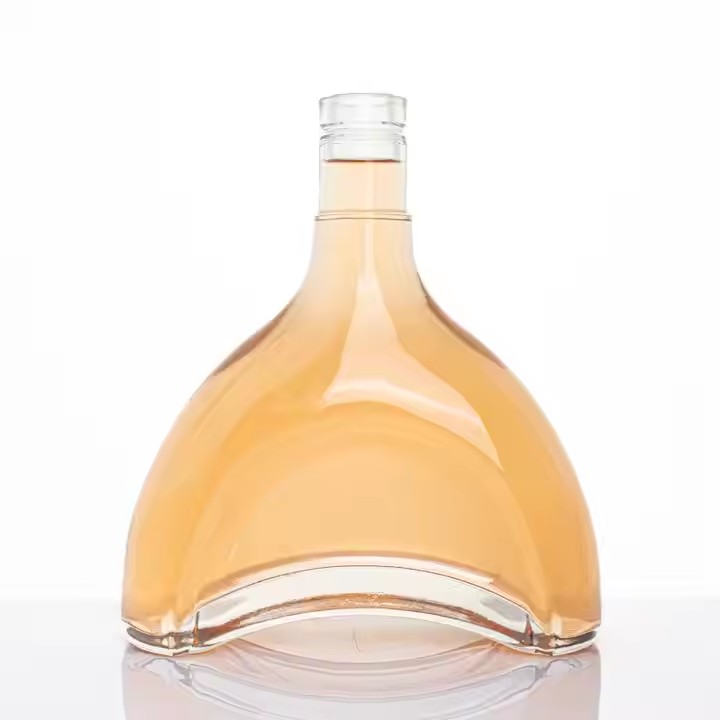 700ml Vodka Bottle Original Glass Bottle Factory Custom 100ml 375ml 500ml 1000ml Whiskey Rum Brandy Gin Luxury Bottle