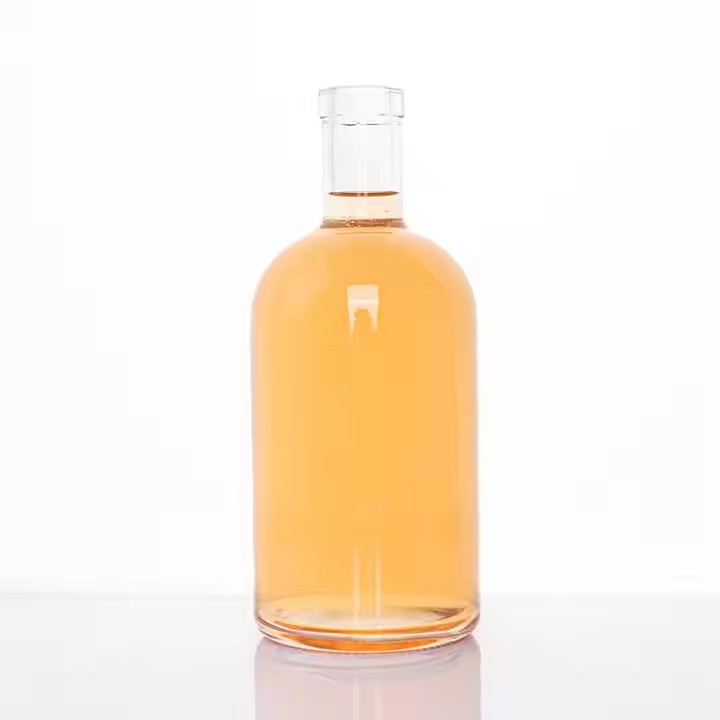 750ml Glass Bottle Customized Color Mouth 1000ml 500ml 375ml Glass Bottle Factory Custom Color Label logo 500ml 700ml 1000ml