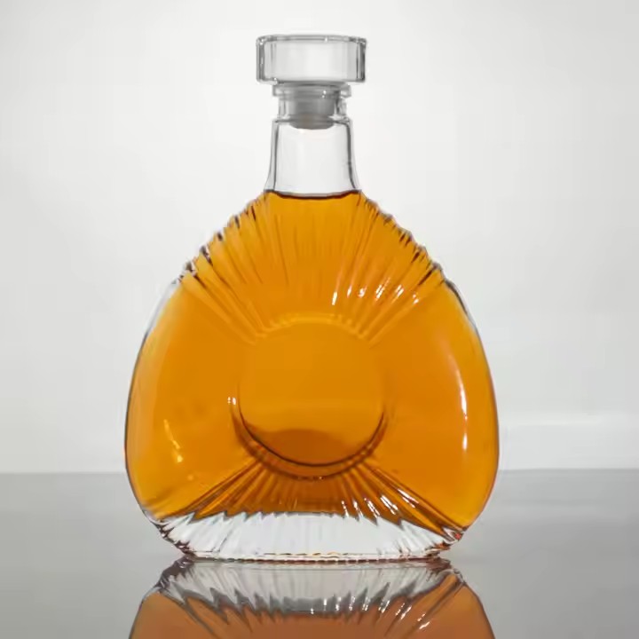 Custom Super Flint 500ml 700ml 750ml Xo Brandy with Wholesales Price Empty Glass Bottle