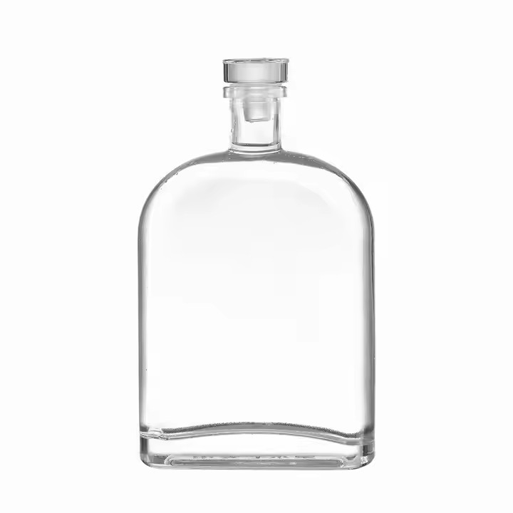 750ml Crystal Cap Rubber Sealing for Spirit Whiskey Vodka Gin Rum Brandy Jim Beam Hine Tequila