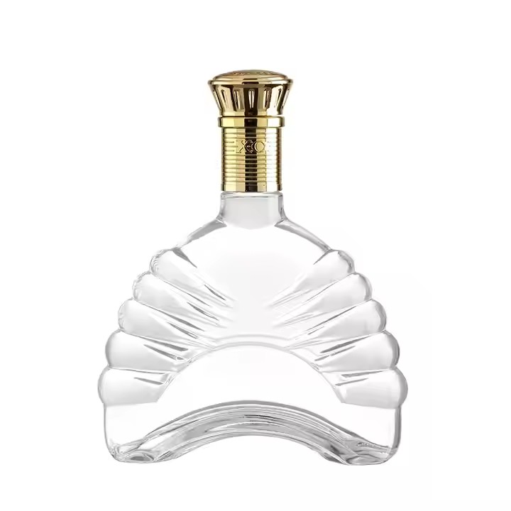 China Factory Price Wine Vodka Spirits Alcoholic Tequila Glass Liquor Bottle 750ml XO Glass Bottle