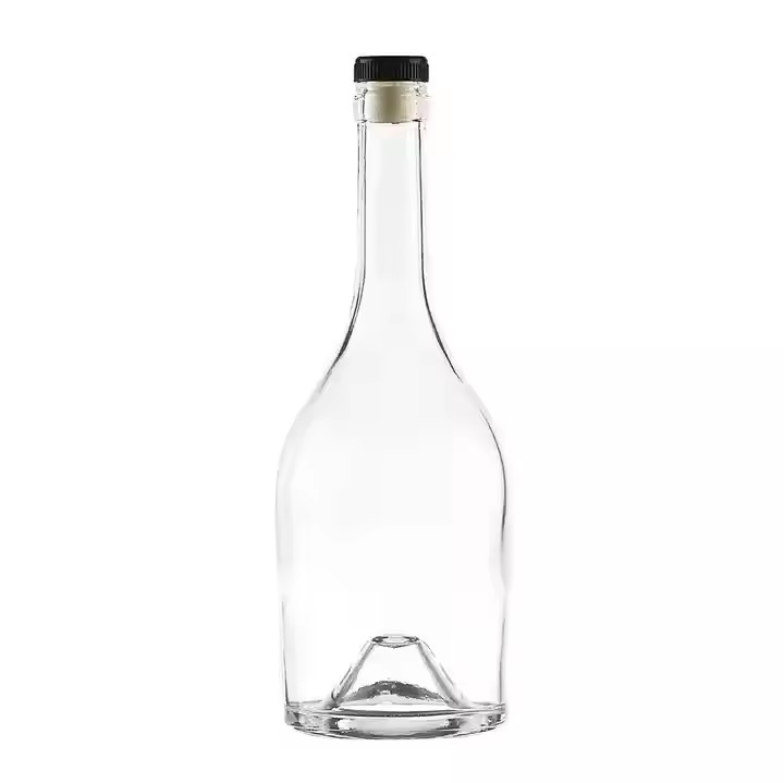 Free Sample Vodka Glass Bottle 700ml Whiskey Empty Liquor Bottle 750ml champagne Vodka Wine Bottle