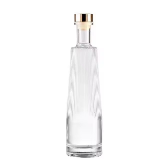 Multifunction Beverage Bottle Juice Milk Drink Tea Transparent Glass Empty Bottle With Stopper