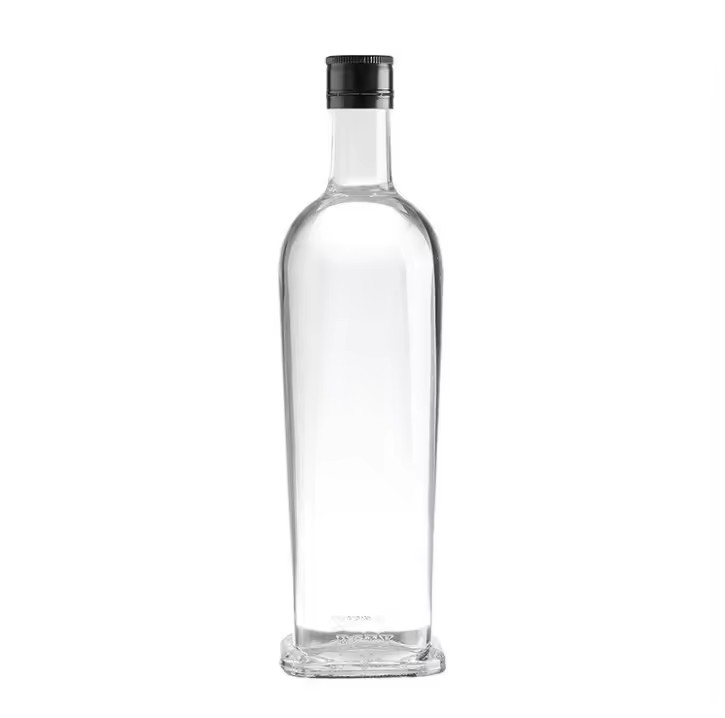 Wholesale 750ml Custom Designed Glass Bottles for Vodka Gin Whiskey Tequila Spirits New New Design
