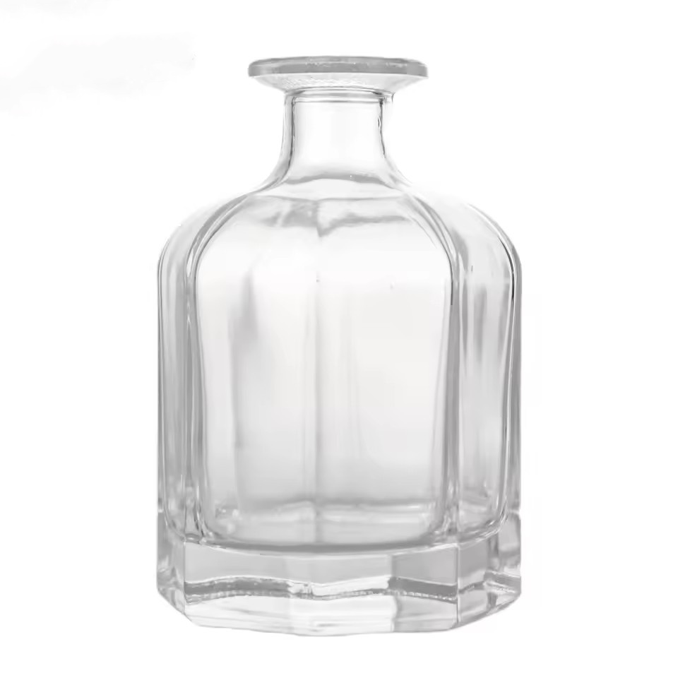Custom Premium Whisky Liquor Gin Spirit 480ml Glass Bottles clear Whiskey Bottle Directly Supplied by Manufacturer Vodka Bottle