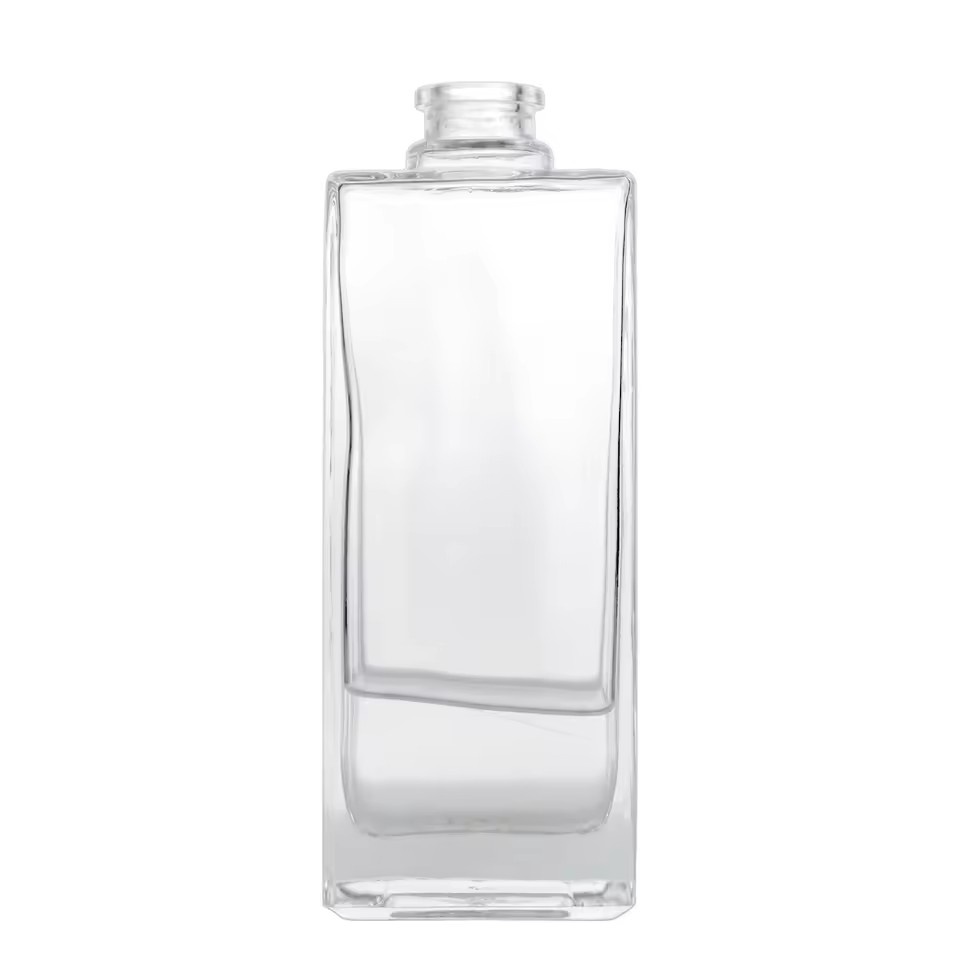 Factory Manufactured Best Quality 500ml Cork Stopper Thick Bottom Square Suitable for Brandy Tequila Spirit Glass Bottle