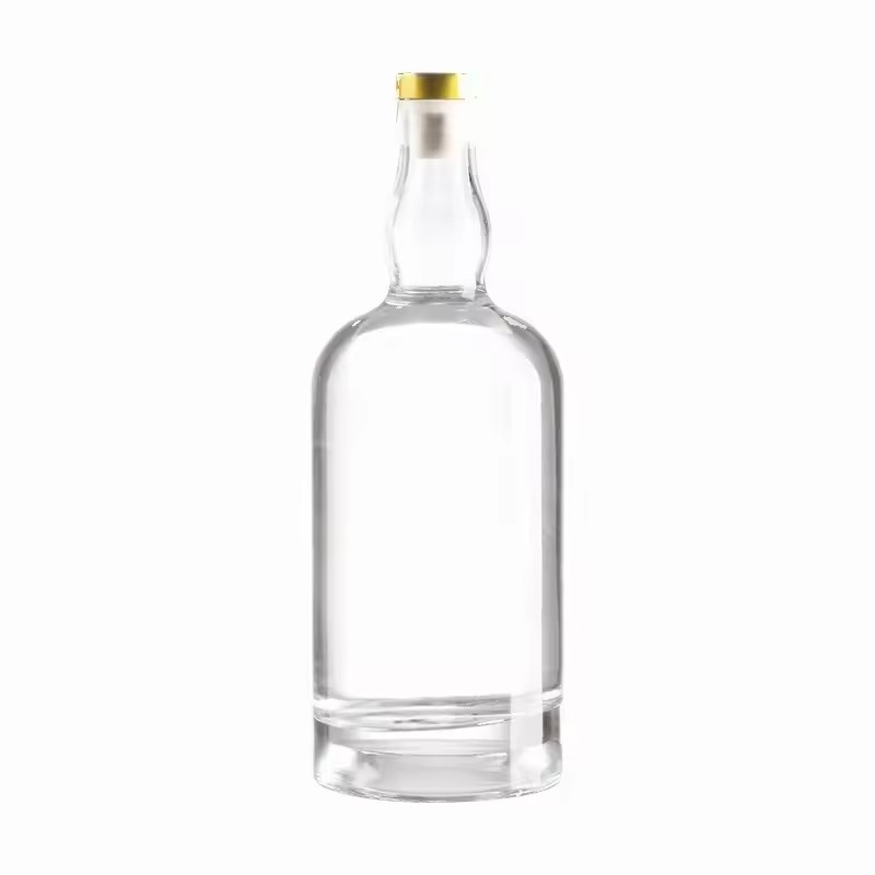 High Quality Custom Glass Liquor Bottles for Whiskey Vodka Gin Rum Wine Tequila Brandy-Quality Brand Screen Printing Surface
