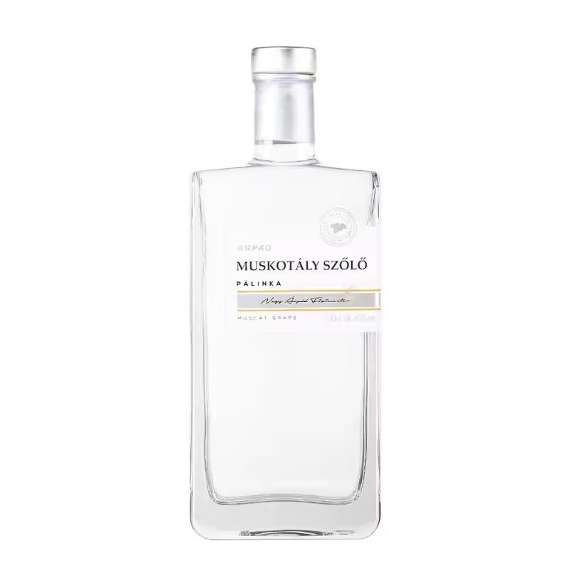 Hot Sale Custom Square Glass Bottle 500ml 700ml 750ml Gin Vodka Tequila Whisky Bottle for Spirit Daily Life