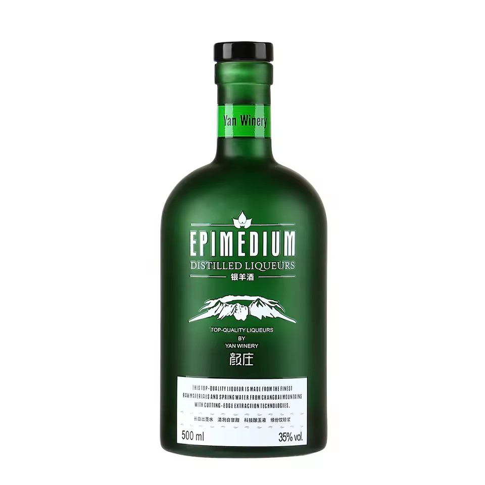 Premium Luxury Empty Frosting Transparent Customizable Cork 500ml 750ml Vodka Brandy Gin Glass Spirits Bottle