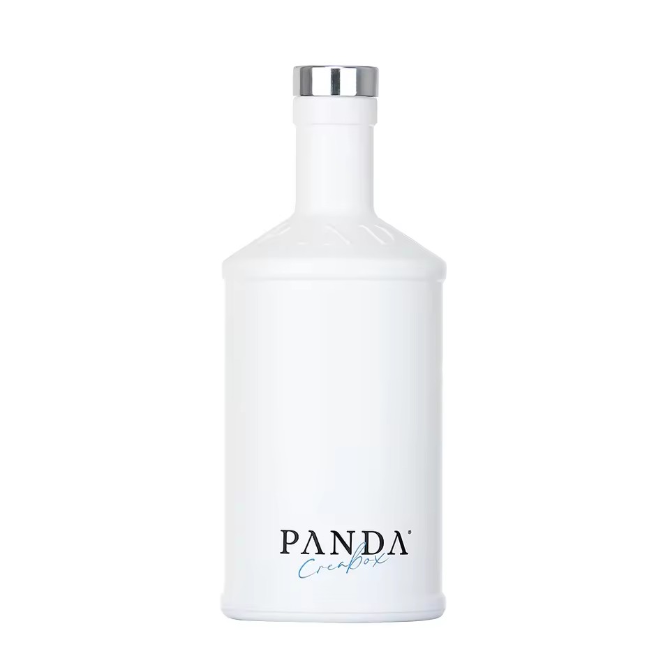 Wholesale Premium Custom Logo Spray White Personalised 750ml Spirit Liquor Bottles 500ml Glass Bottles for Vodka Whisky