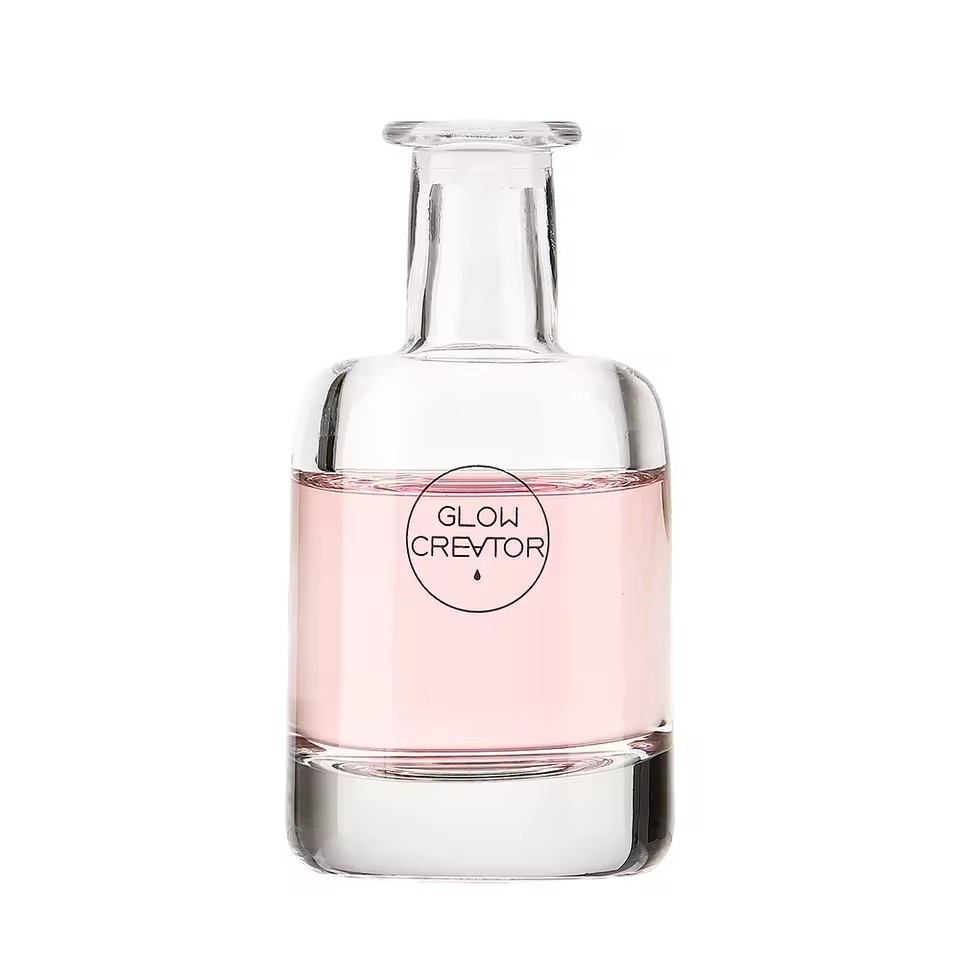 Factory Price Custom Design 50ml 100ml Super Flint Round Shaped Reed Diffuser Fragrances Bottles