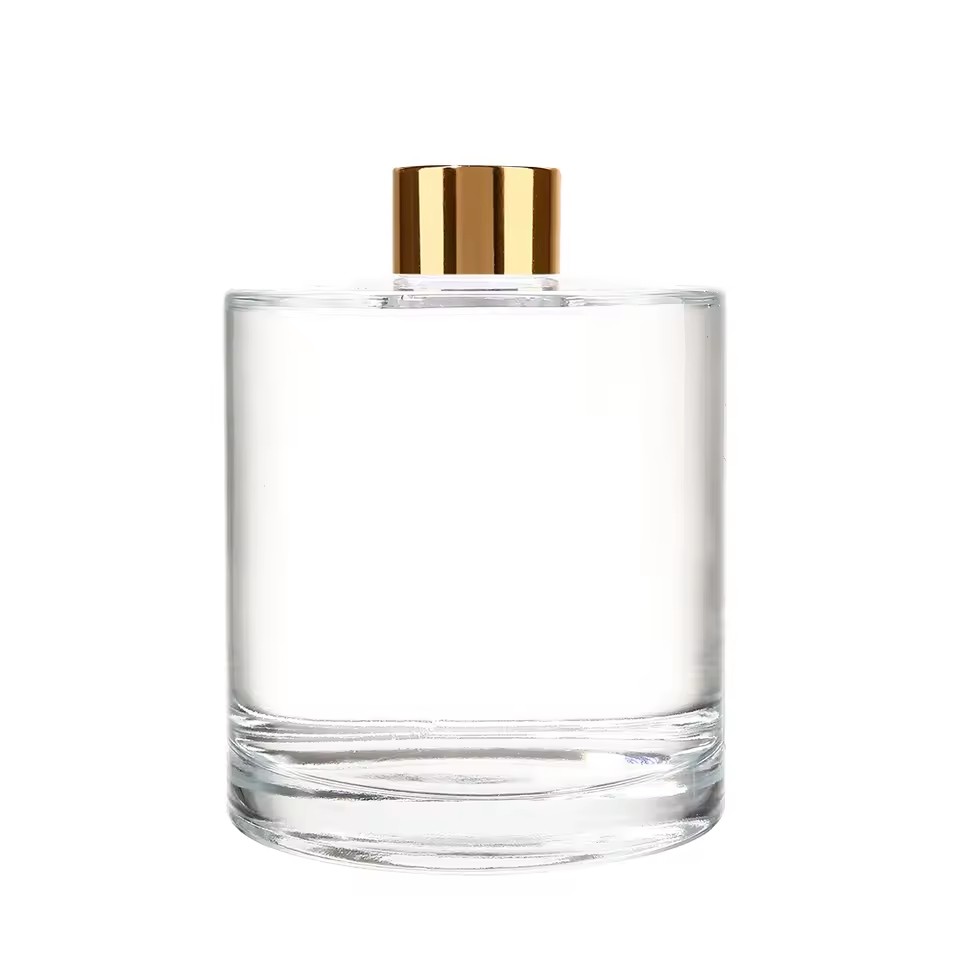 Wholesale Price 20ml 30ml 50ml Round Empty Aromatherapy Aroma Clear Reed Diffuser Bottle for Hotel Use