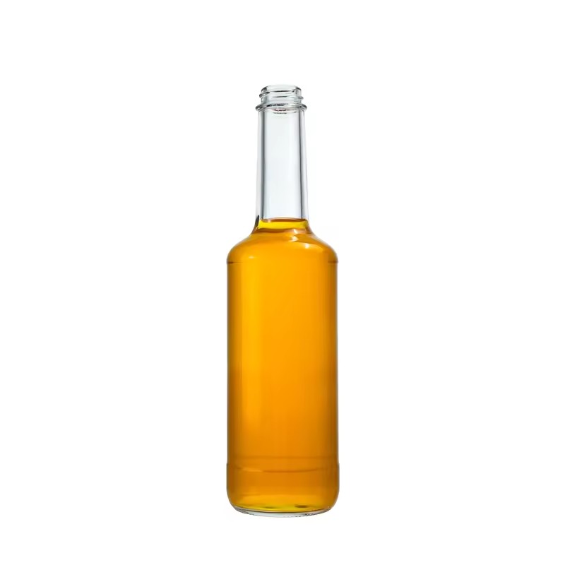 Wholesale Glass Spirits Bottle 500ml Glass Vodka Bottle with Screw Cap