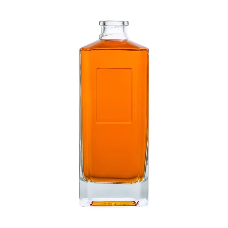 Wholesale 500ml Empty Presenter Vodka Whisky Gin Tequila Brandy Rum Glass Bottles
