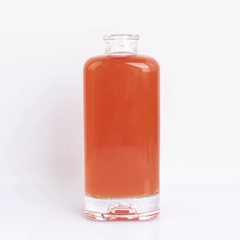 500ml Empty Spirit Whisky Vodka Juice Drink Glass Bottles With Cap