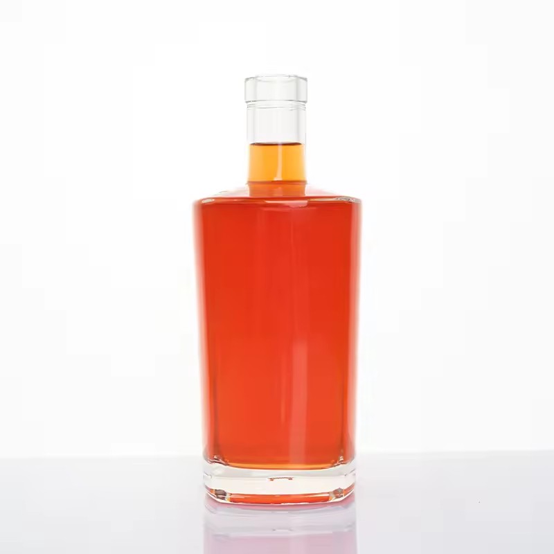 Wholesale 750ml Empty Juice Glass Bottles Spirit Whisky Vodka Special Bottom