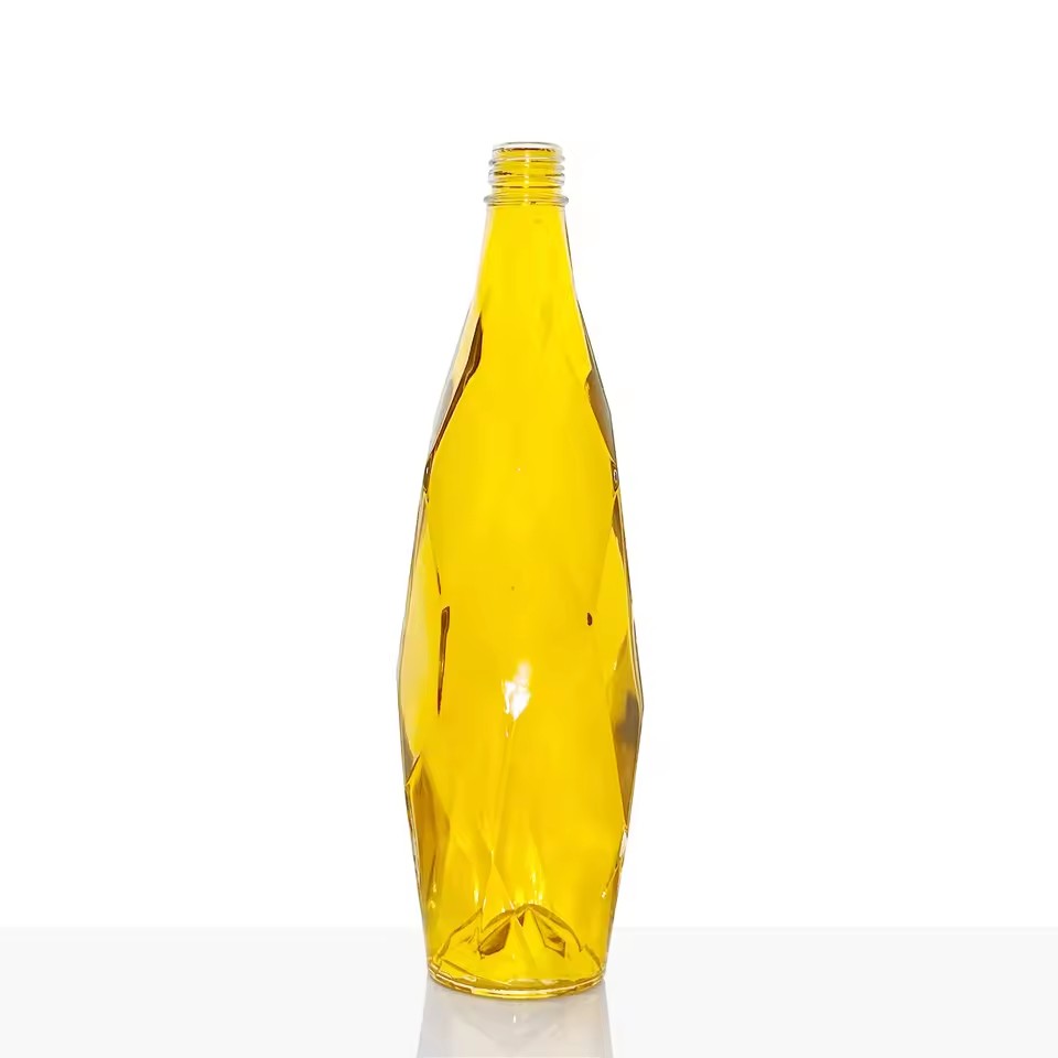 Wholesale 1000ml Empty Juice Glass Bottles Spirit Whisky Vodka Special Bottom glass Liquor Bottles