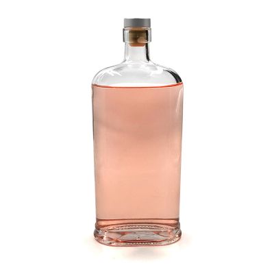 Wholesale 750ml glass bottle for vodka alcohol 