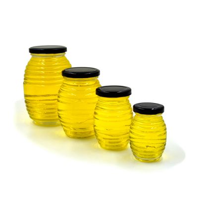 Factory price 100g 250g 500g 1000g empty glass honey jars