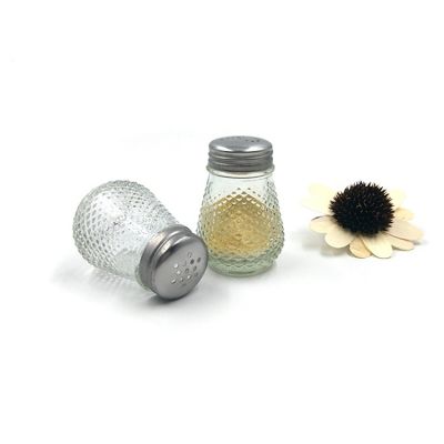 Small size 40ml glass seasoning packaging jar bottle for spice 