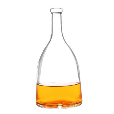 1000ml 1500ml 1 liter glass bottle whisky vodka liquor spirit glass bottle 