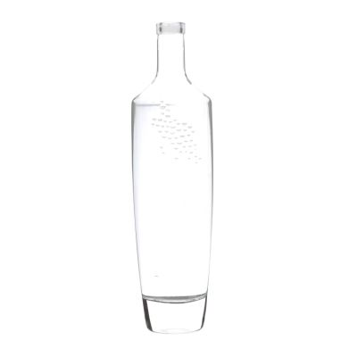 High Quality custom wholesale glass liquor bottles for vodka 