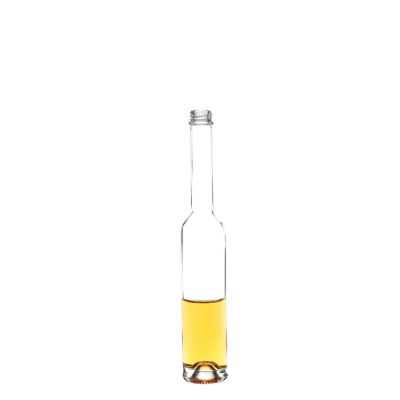 Long Neck Wine Liquor Spirits Juice Glass Bottle With Screw Aluminum Cap