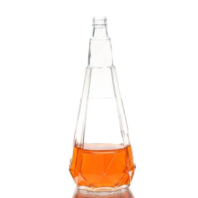 1000ml Clear Glass Wine Bottle Glass Bottle for Whiskey Glass Bottle for Liquor