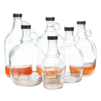 Super Flint Glass Wine Liquor Bottles Empty Clear Glass 
