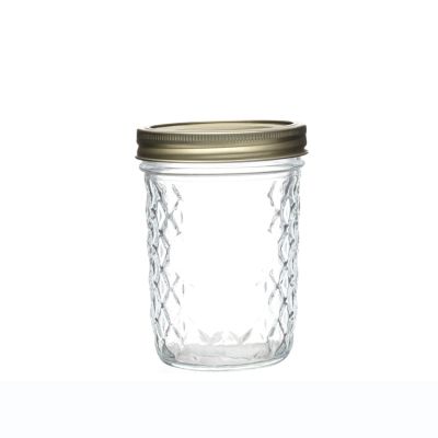 Cheap price 4oz 8oz 12 oz 16oz glass mason jar made in China 