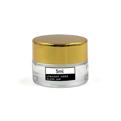 5ml small cosmetic sample eye cream glass jar 