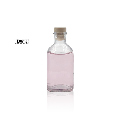 140ml Glass Diffuser Bottles Diffuser Jars bottle with Cork Caps for oils, wedding favors, fragrance reed diffuser bottle 