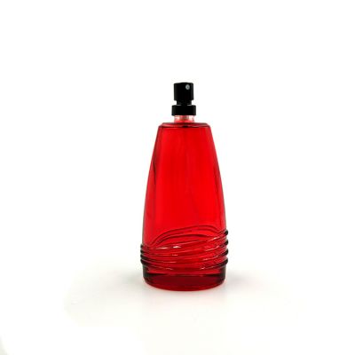 Special shape 100ml perfume glass bottle spray bottles with cheap price 