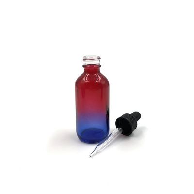 2oz Coloured Glass Essential Oil Pipette Dropper Bottles 