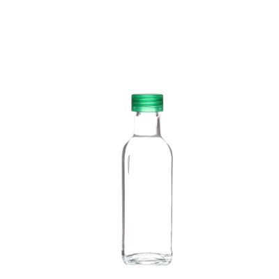 Glass Material Cooking oil bottle 100ML Empty Clear Glass Bottles for Olive oil
