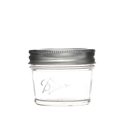 4oz Mini Aritight Clear Cup Cookies With Lid Jars Glass 