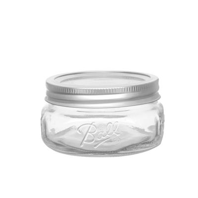 wholesale empty 4 8 16 24 32 64oz custom glass mason jars for storage 
