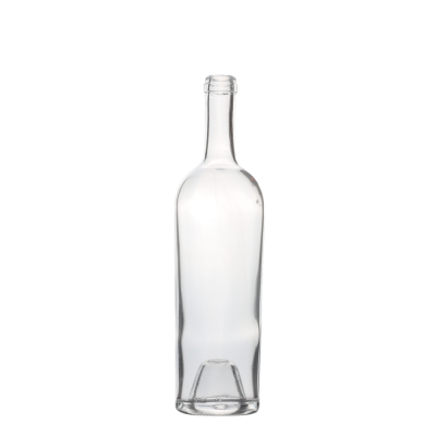 Clear Glass Wine Liquor Bottle Glass Bottles for Wine Liquor 750ml 