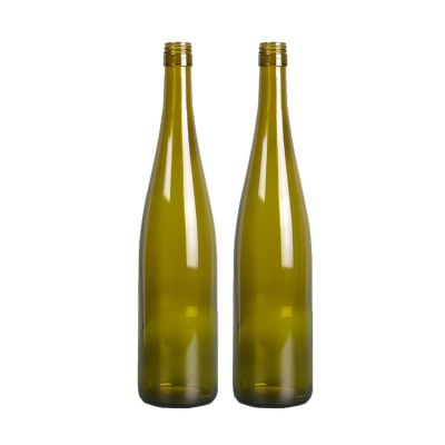 750 ml Rhine mini glass wine bottle crafts in china 