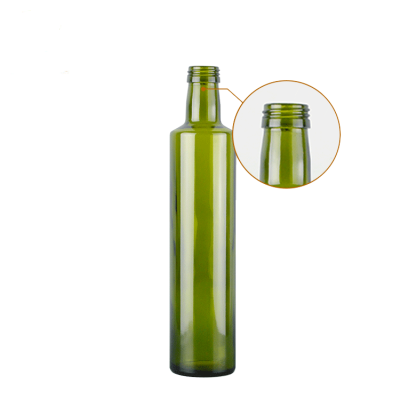 Hot sale regular fancy olive oil glass bottle 500ml dorica 