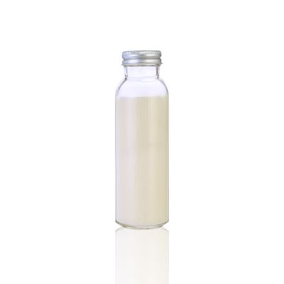 12 oz 10 oz 6 oz 290 ml custom empty soy milk tea coconut juice beverage bottle glass 