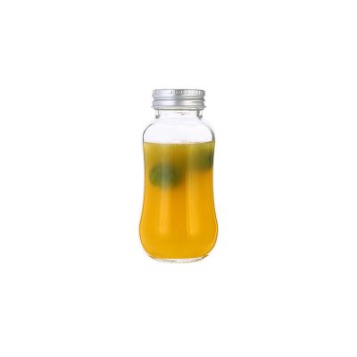 150g 200ml screw top small fruit mango juice milk glass bottle size 