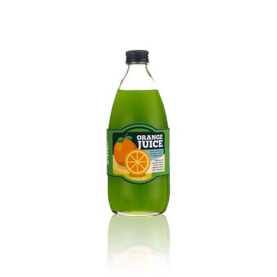 Free sample 250ml 500ml 8oz 16 oz clear fruit juice glass bottle with screw lid