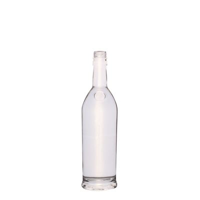 500ml Transparent Glass Wine Bottle Vodka Bottle 