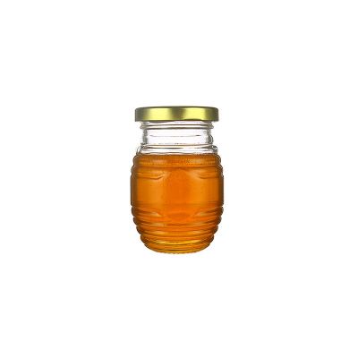 Screw cap sealed 150ml 350ml 750ml lead-free glass honey bottle price 