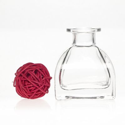 Room Fragrance Bottles 50ml Small Empty Reed Diffuser Glass Bottle for Aroma Oil 