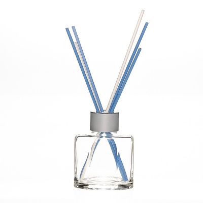 65ml high quality clear hexagon shape reed diffuser glass bottle 