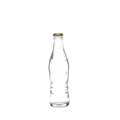 Clear Empty Kinds Cap Beverage Juice Fruit Water 250 ml Glass Bottles 