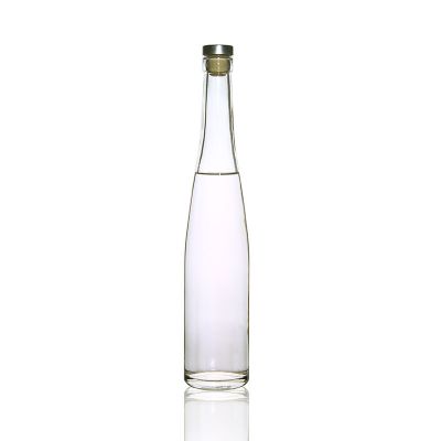 500ml free sample size empty clear creative wine bottles with oem logo 